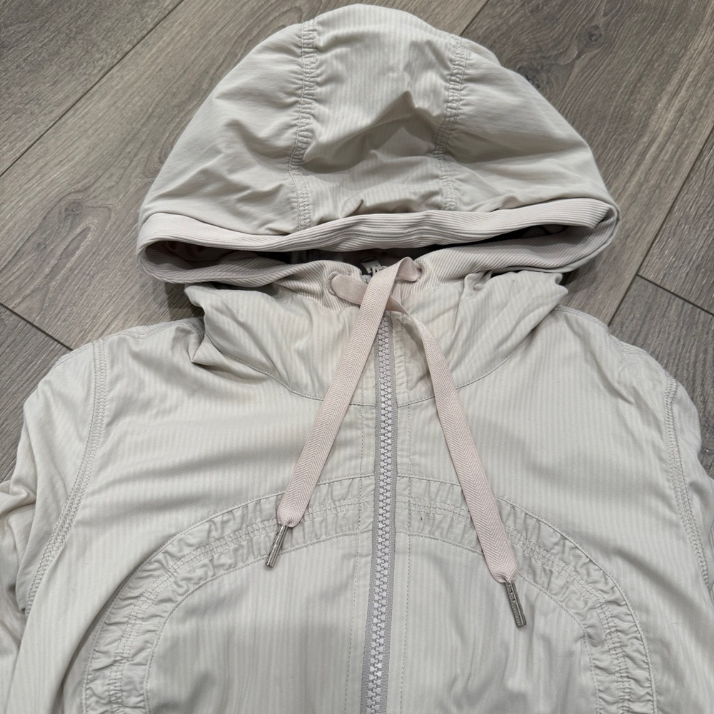Light Gray Hooded Jacket Reversible - Picture 11 of 11